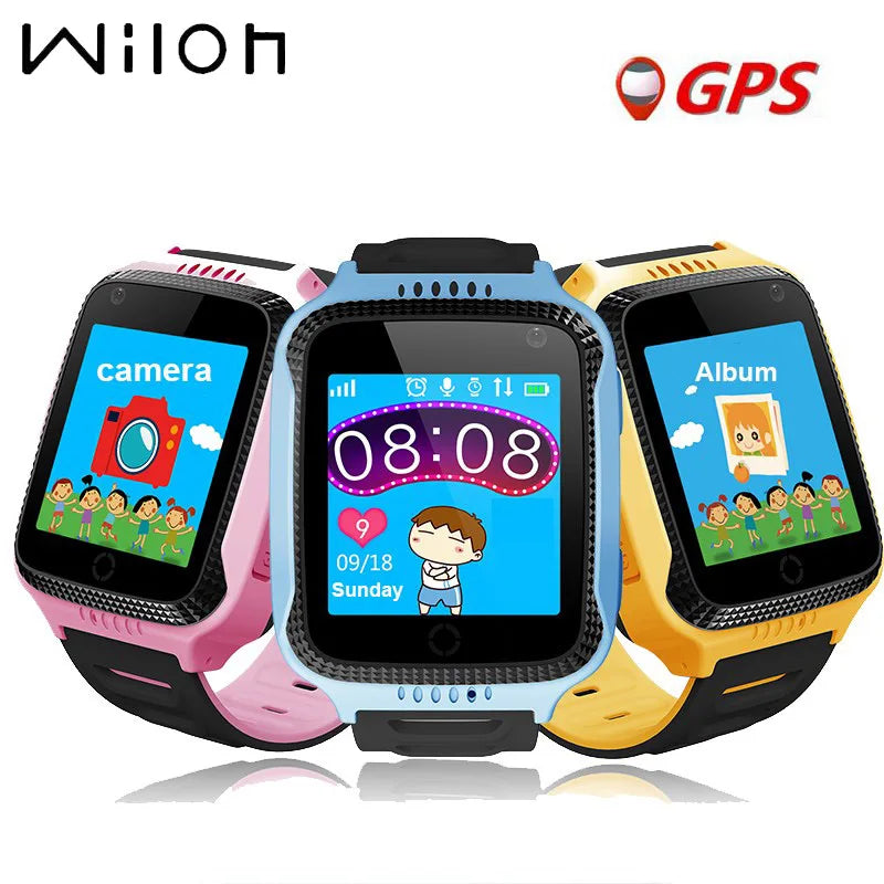 GPS Tracker Kids Smart Watch Phone Camera Remote Listening