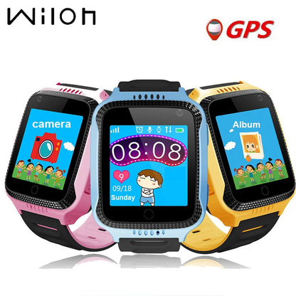 GPS Tracker Kids Smart Watch Phone Camera Remote Listening